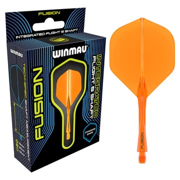 8788-Letky Winmau FUSION MEDIUM ORANŽOVÉ - úzky závit 