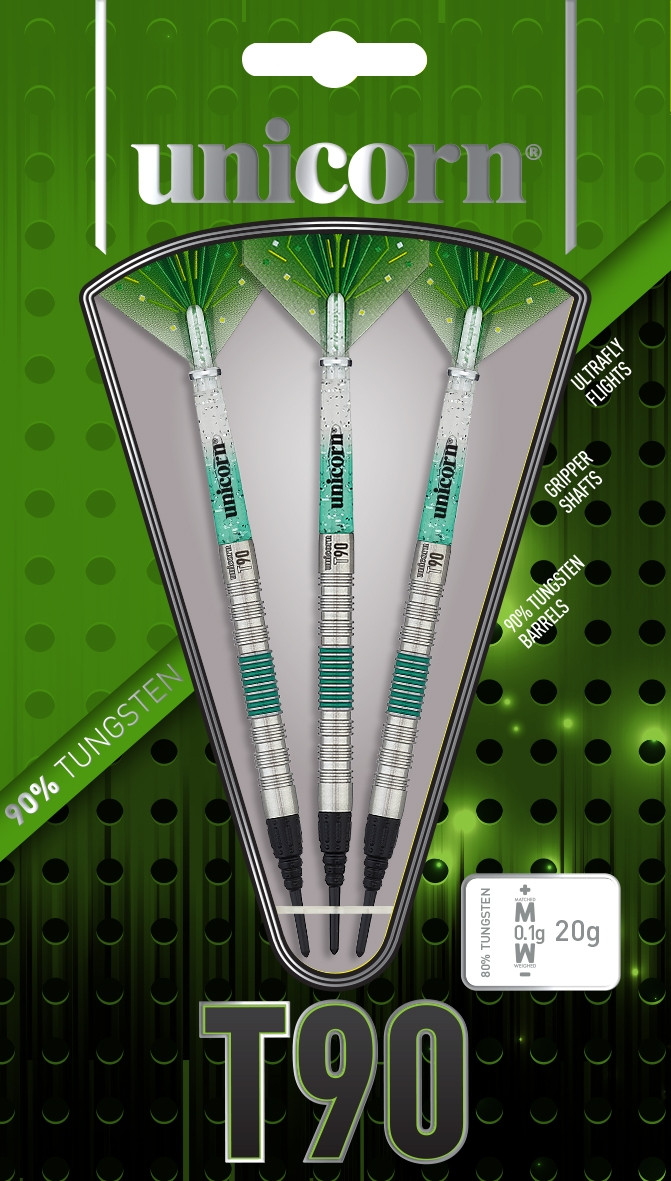 23020 - SOFTIP Unicorn T90 CORE XL GREEN 19 gram