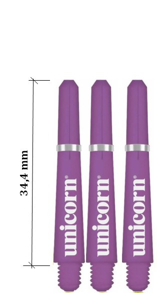 78933-Násadky GRIPPER 4 SHORT PURPLE 34,4 mm