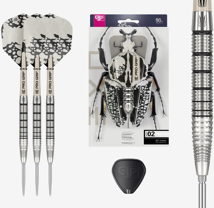 190309-Šípky Target STEEL EXO SP02 TUNGSTEN 90% 22 gram