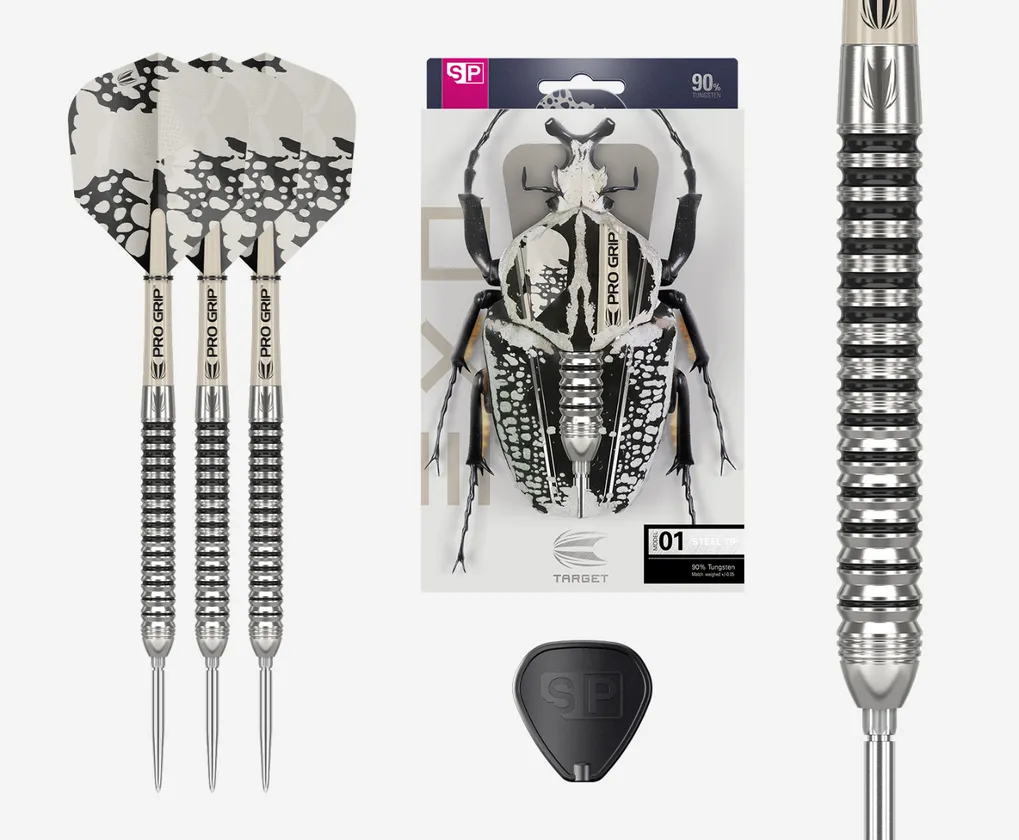 190307-Šípky Target STEEL EXO SP01 TUNGSTEN 90% 22 gram