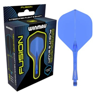 8786-Letky Winmau FUSION INTERMEDIATE MODRÉ - úzky závit 