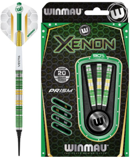 Šipky Winmau SOFTIP XENON Tungsten 90% 20 gram