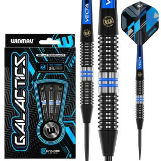 1526-24 - Šípky Winmau Steeltip Galactics T90% 24 gram 